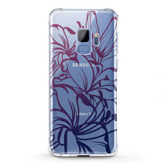 Lex Altern TPU Silicone Samsung Galaxy Case Contoured Lilies