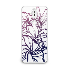 Lex Altern Contoured Lilies Asus Zenfone Case