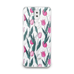 Lex Altern TPU Silicone Asus Zenfone Case Gentle Pink Tulips