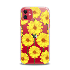 Lex Altern TPU Silicone iPhone Case Bright Yellow Daisies