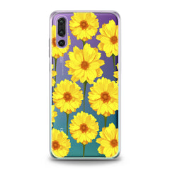 Lex Altern TPU Silicone Huawei Honor Case Bright Yellow Daisies