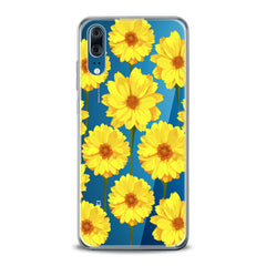 Lex Altern TPU Silicone Huawei Honor Case Bright Yellow Daisies