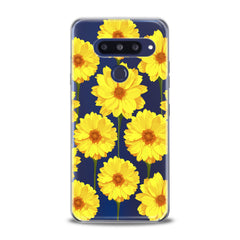 Lex Altern TPU Silicone LG Case Bright Yellow Daisies