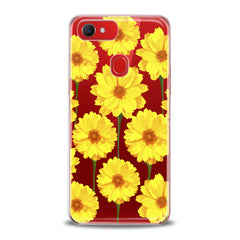 Lex Altern TPU Silicone Oppo Case Bright Yellow Daisies