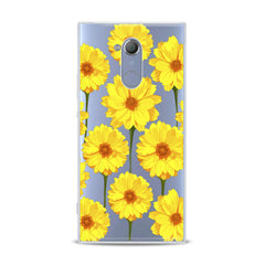 Lex Altern TPU Silicone Sony Xperia Case Bright Yellow Daisies