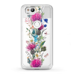 Lex Altern TPU Silicone Google Pixel Case Wildflowers Bouquet