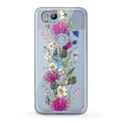 Lex Altern TPU Silicone Google Pixel Case Wildflowers Bouquet