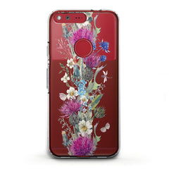 Lex Altern TPU Silicone Google Pixel Case Wildflowers Bouquet