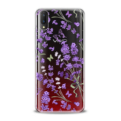 Lex Altern TPU Silicone VIVO Case Awesome Lavenders