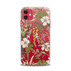 Lex Altern TPU Silicone iPhone Case Beautiful Garden Lilies