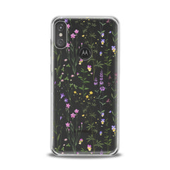 Lex Altern TPU Silicone Motorola Case Gentle Wildflowers Artwork