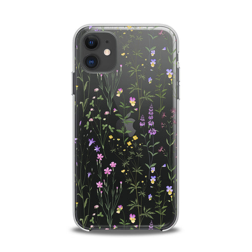 Lex Altern TPU Silicone iPhone Case Gentle Wildflowers Art