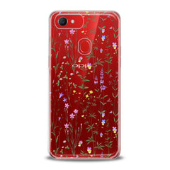 Lex Altern TPU Silicone Oppo Case Gentle Wildflowers Artwork