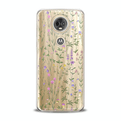 Lex Altern TPU Silicone Motorola Case Gentle Wildflowers Artwork