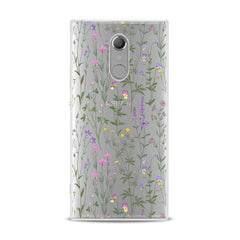 Lex Altern TPU Silicone Sony Xperia Case Gentle Wildflowers Artwork