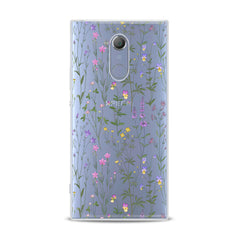 Lex Altern TPU Silicone Sony Xperia Case Gentle Wildflowers Artwork