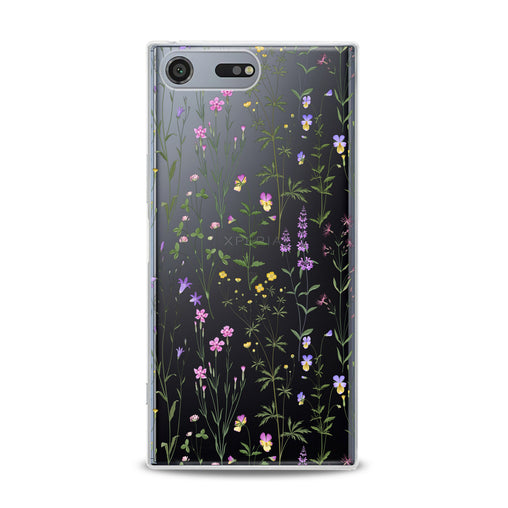 Lex Altern Gentle Wildflowers Artwork Sony Xperia Case