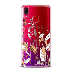 Lex Altern TPU Silicone VIVO Case Autumn Wildflowers