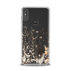 Lex Altern TPU Silicone Motorola Case Autumn Wildflowers Art