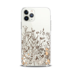 Lex Altern TPU Silicone iPhone Case Autumn Wildflowers Art