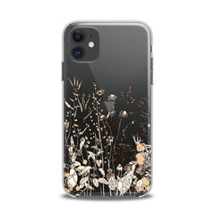 Lex Altern TPU Silicone iPhone Case Autumn Wildflowers Art