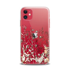 Lex Altern TPU Silicone iPhone Case Autumn Wildflowers Art