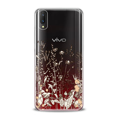 Lex Altern TPU Silicone VIVO Case Autumn Wildflowers Art