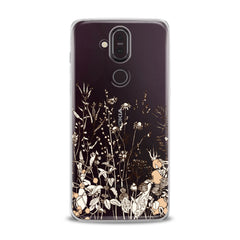 Lex Altern TPU Silicone Nokia Case Autumn Wildflowers Art