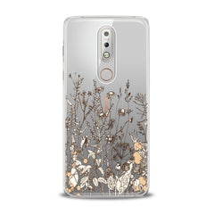 Lex Altern TPU Silicone Nokia Case Autumn Wildflowers Art