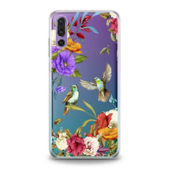 Lex Altern TPU Silicone Huawei Honor Case Birdie Floral Print