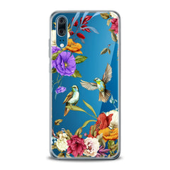 Lex Altern TPU Silicone Huawei Honor Case Birdie Floral Print