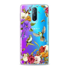 Lex Altern TPU Silicone Oppo Case Birdie Floral Print