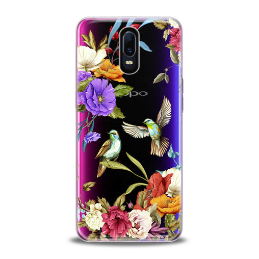 Lex Altern Birdie Floral Print Oppo Case