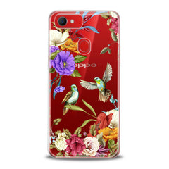 Lex Altern TPU Silicone Oppo Case Birdie Floral Print