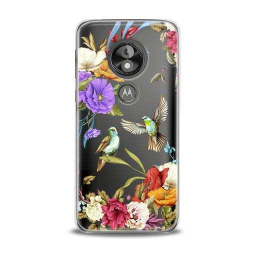 Lex Altern Birdie Floral Print Motorola Case