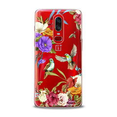 Lex Altern TPU Silicone OnePlus Case Birdie Floral Print