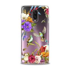 Lex Altern TPU Silicone OnePlus Case Birdie Floral Print