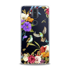 Lex Altern TPU Silicone Nokia Case Birdie Floral Print