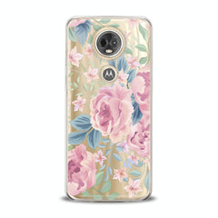 Lex Altern TPU Silicone Motorola Case Amazing Pink Roses