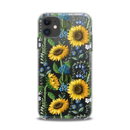 Lex Altern TPU Silicone iPhone Case Juicy Sunflower Print