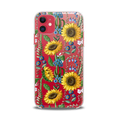 Lex Altern TPU Silicone iPhone Case Juicy Sunflower Print