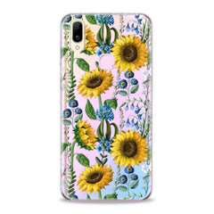 Lex Altern TPU Silicone VIVO Case Juicy Sunflower Print