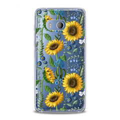 Lex Altern Juicy Sunflower Print HTC Case