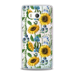 Lex Altern TPU Silicone HTC Case Juicy Sunflower Print