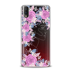 Lex Altern TPU Silicone VIVO Case Floral Feminine Portrait