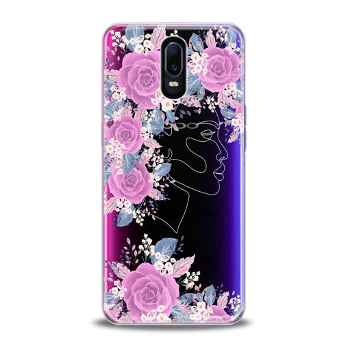 Lex Altern Floral Feminine Portrait Oppo Case