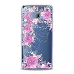 Lex Altern Floral Feminine Portrait HTC Case