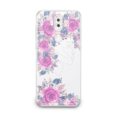 Lex Altern TPU Silicone Asus Zenfone Case Floral Feminine Portrait