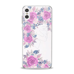 Lex Altern TPU Silicone Motorola Case Floral Feminine Portrait