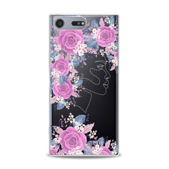 Lex Altern Floral Feminine Portrait Sony Xperia Case